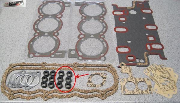 V6-Dichtsatz Kopf 2,3L 84kW früh+